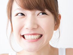 メリットその4　健康な歯への影響が少ない